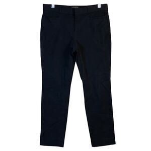 Banana Republic Womens Pants Blue Mid Rise Jackson Fit Ankle Stretch 6